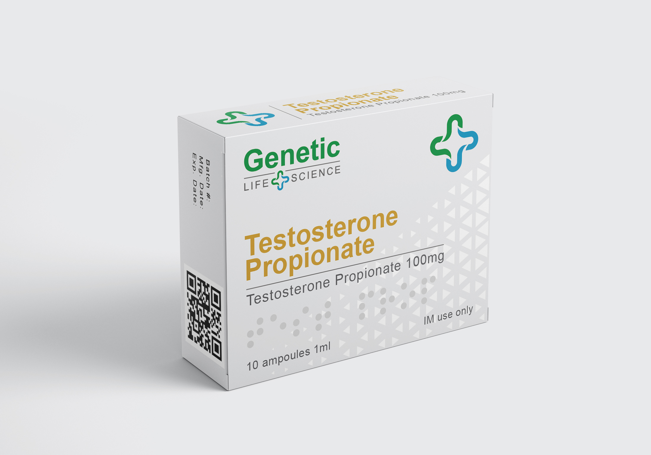 Testosterone Propionate — 100mg/ml × 10ml Injecteerbaar lab getest flacon 100mg/ml Inyectable